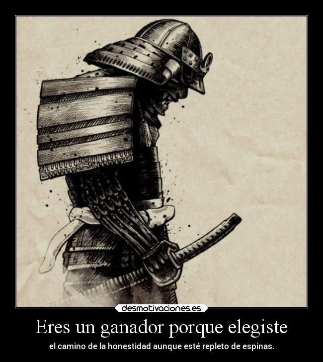 Eres un ganador porque elegiste - 