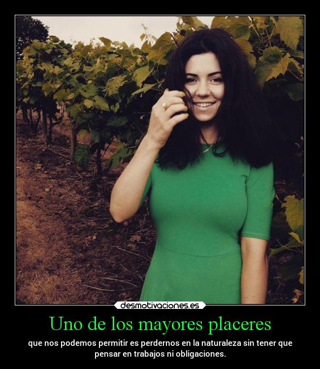 Uno de los mayores placeres -