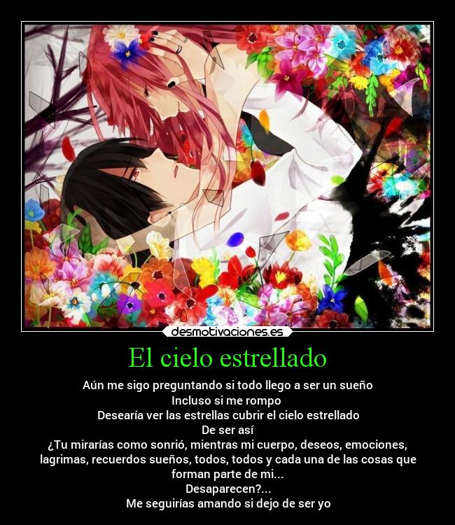 El cielo estrellado -