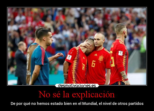 No sé la explicación - 