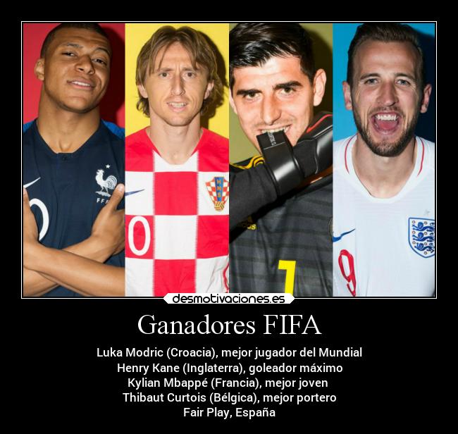 Ganadores FIFA - 