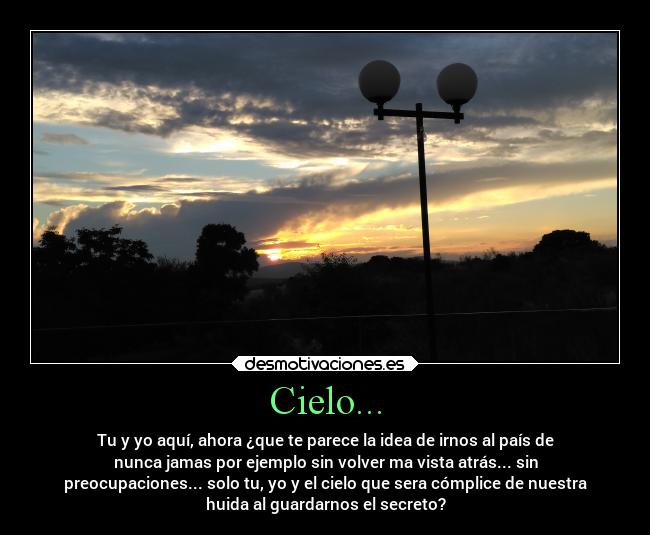 Cielo... -