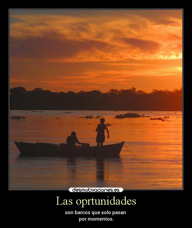 Las oprtunidades -
