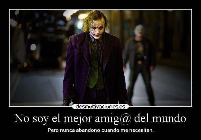 No soy el mejor amig@ del mundo - 