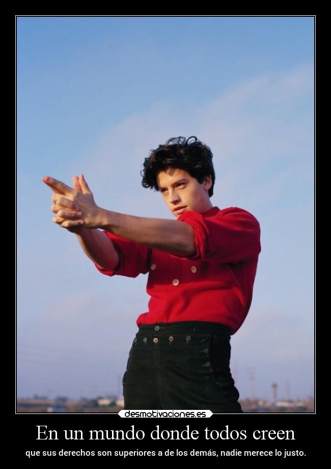 En un mundo donde todos creen - 