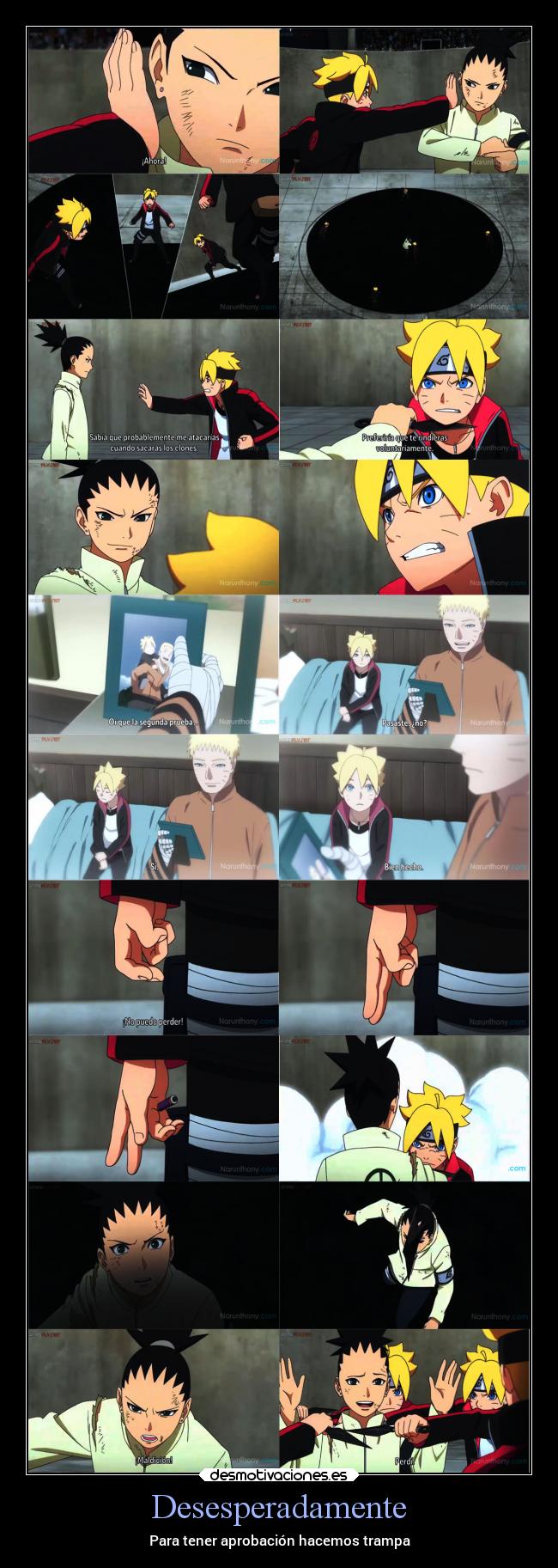 Desesperadamente - Para tener aprobación hacemos trampa