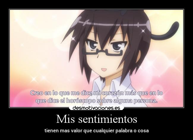 Mis sentimientos - 
