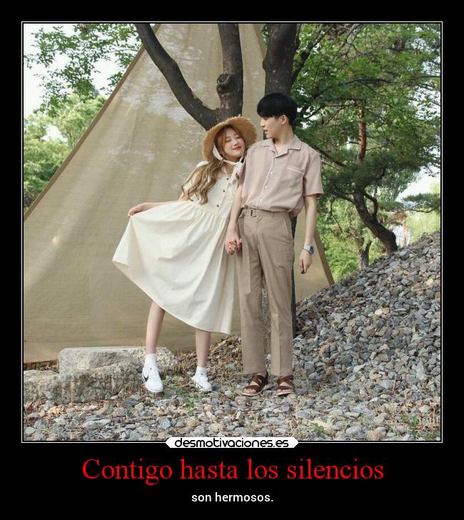 Contigo hasta los silencios -