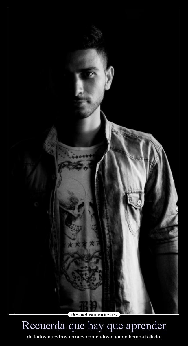Recuerda que hay que aprender -