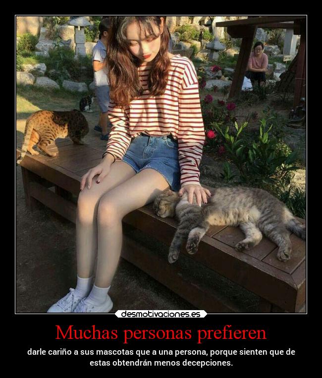 Muchas personas prefieren - 