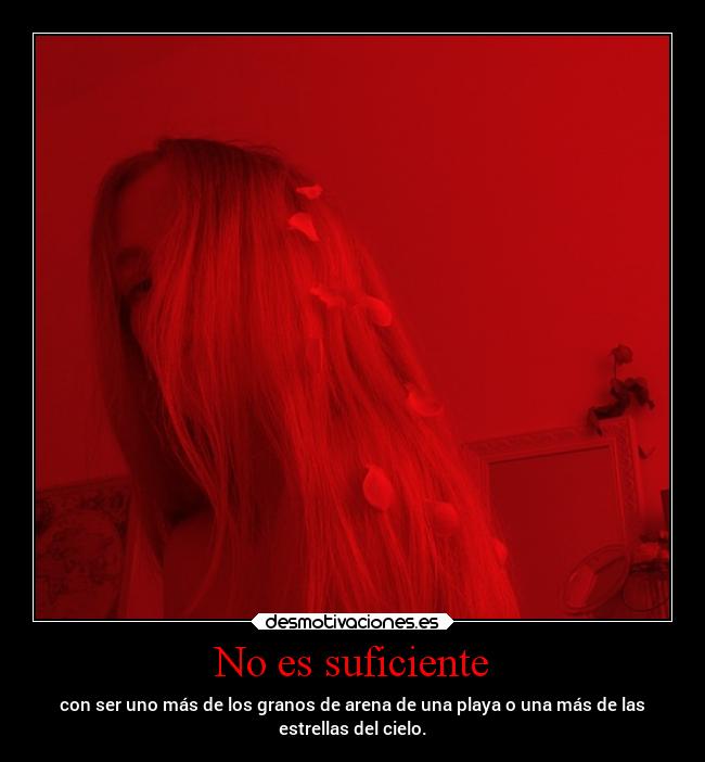 No es suficiente - 