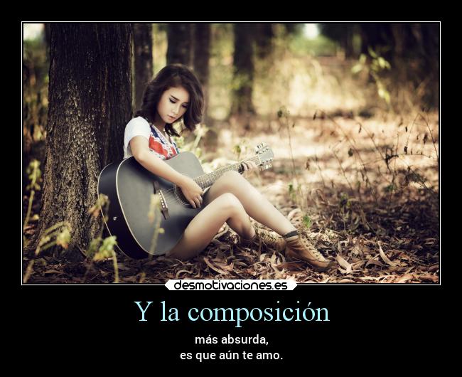 Y la composición - 