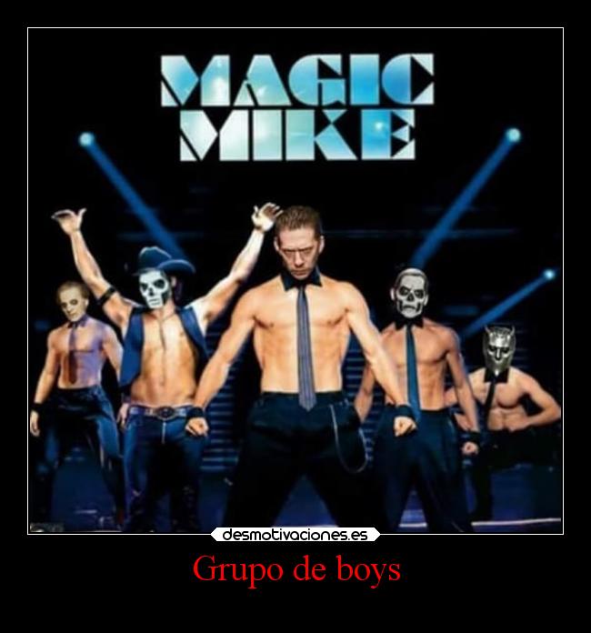 Grupo de boys -