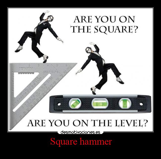 Square hammer -