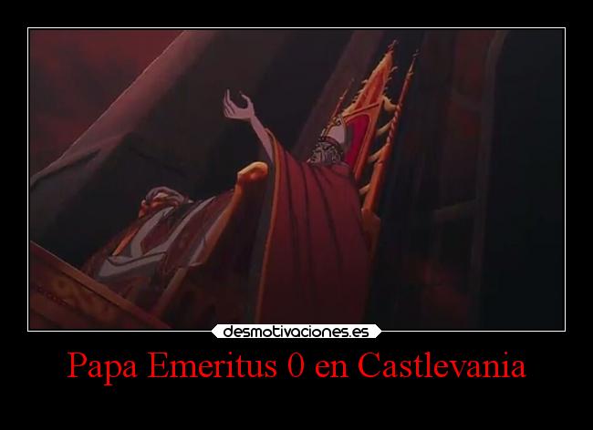 Papa Emeritus 0 en Castlevania -