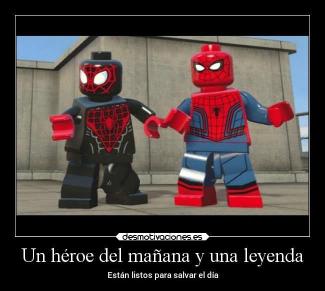 Un héroe del mañana y una leyenda - Están listos para salvar el día
