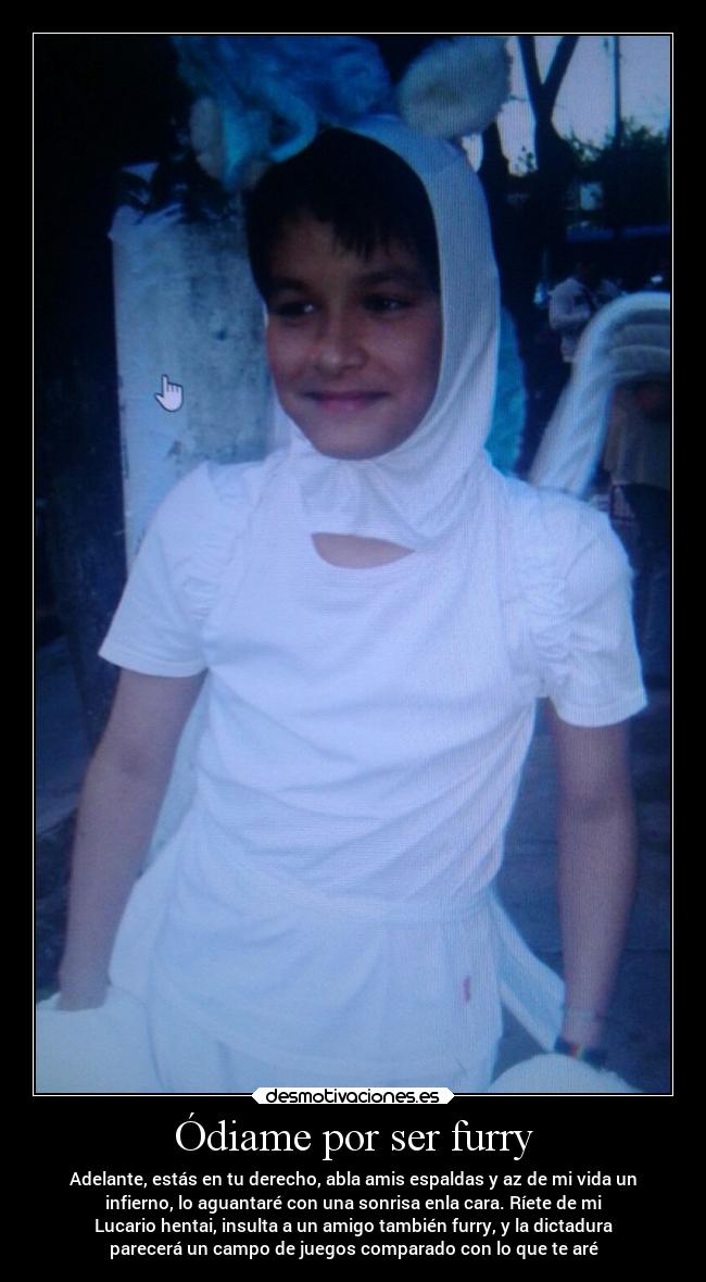 Ódiame por ser furry -