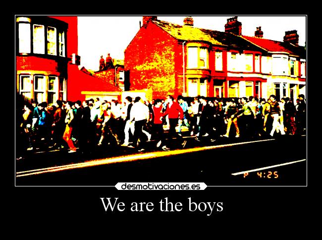 We are the boys - 