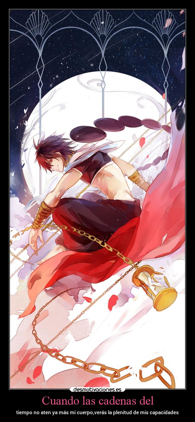 Cuando las cadenas del -