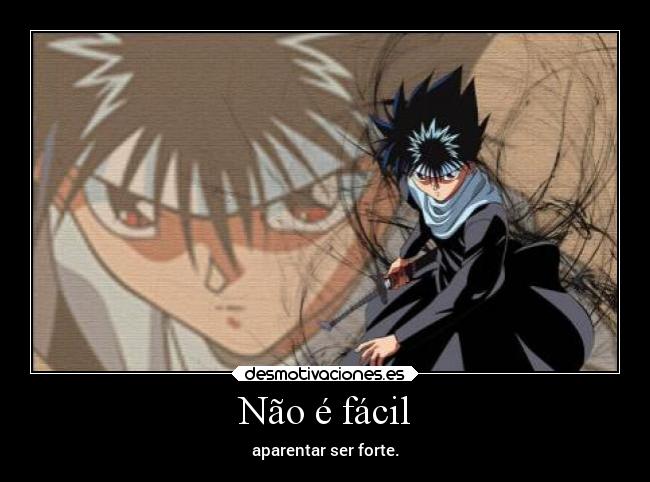 carteles alma anime hiei yuyuhakusho desmotivaciones