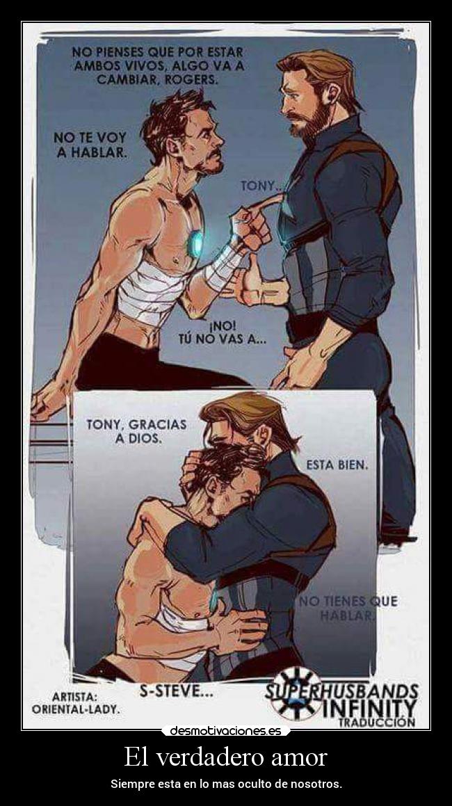 El verdadero amor - Siempre esta en lo mas oculto de nosotros.