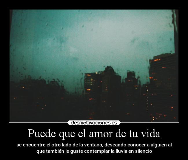 Puede que el amor de tu vida -