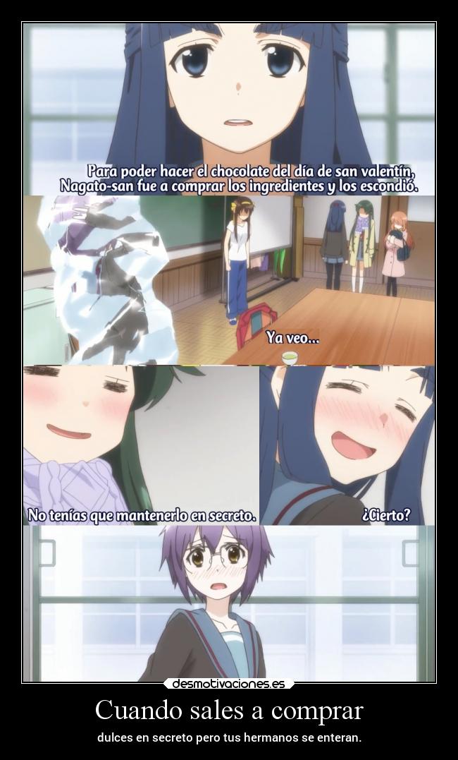 Cuando sales a comprar -