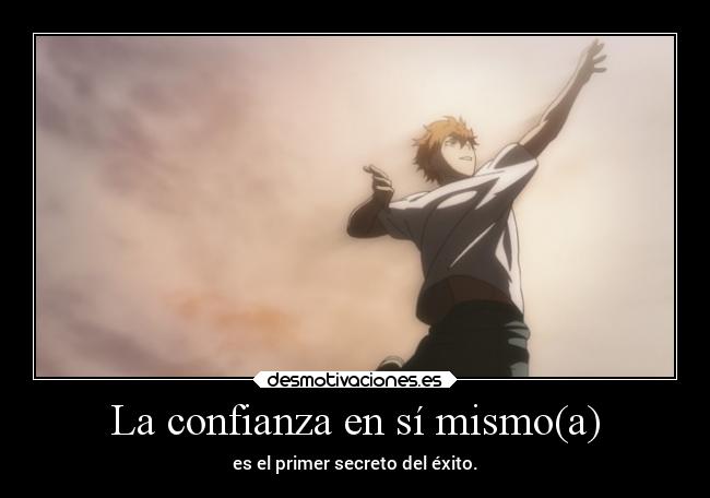 La confianza en sí mismo(a) - 