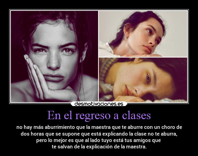 En el regreso a clases - 