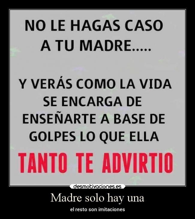 carteles madre madre desmotivaciones