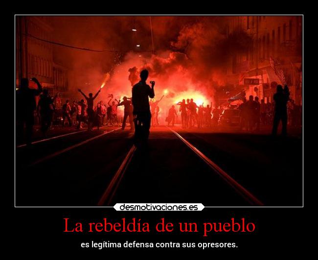 La rebeldía de un pueblo -