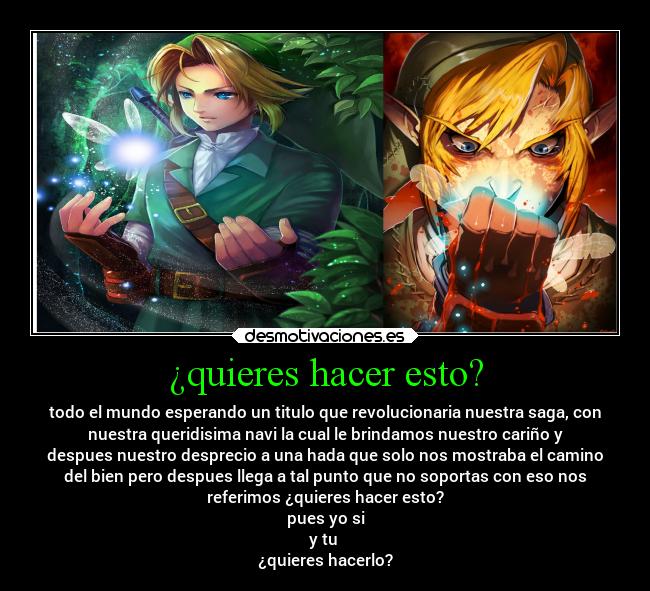 ¿quieres hacer esto? - 