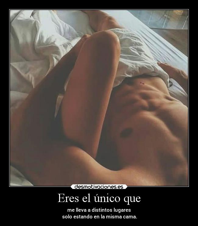 carteles amor lugares lujuria pasion cama desmotivaciones