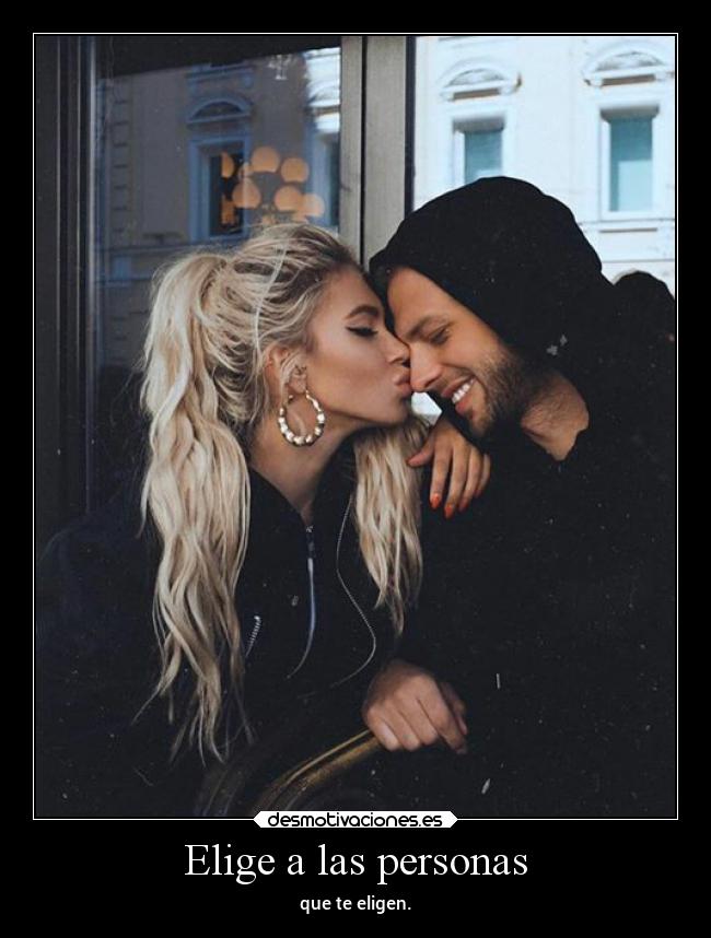 Elige a las personas -