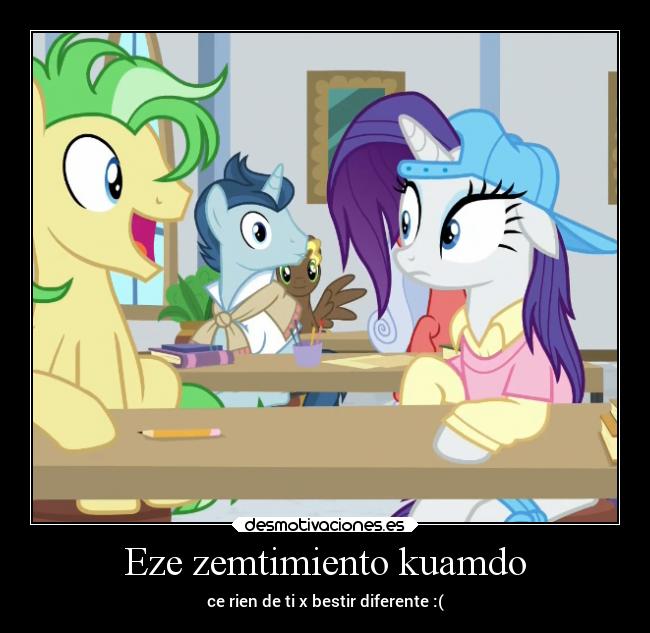 Eze zemtimiento kuamdo - ce rien de ti x bestir diferente :(