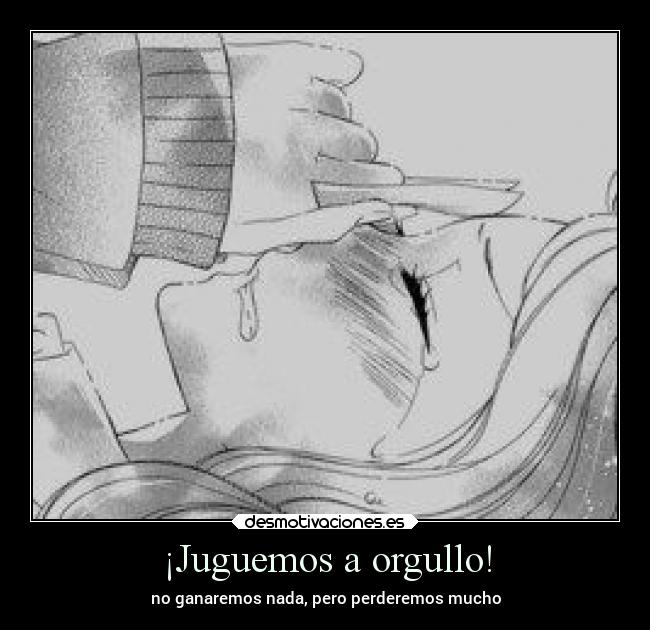carteles anime dolor perdidas juego ganar desmotivaciones