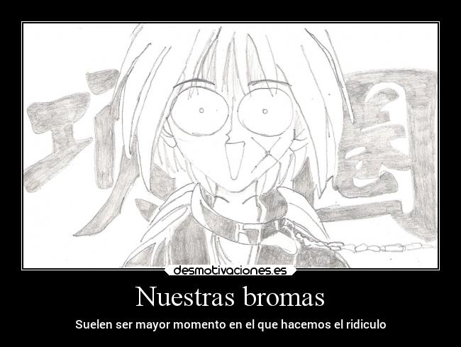 carteles anime humor samuraix desmotivaciones