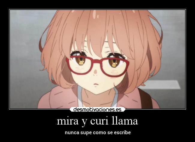 mira y curi llama -