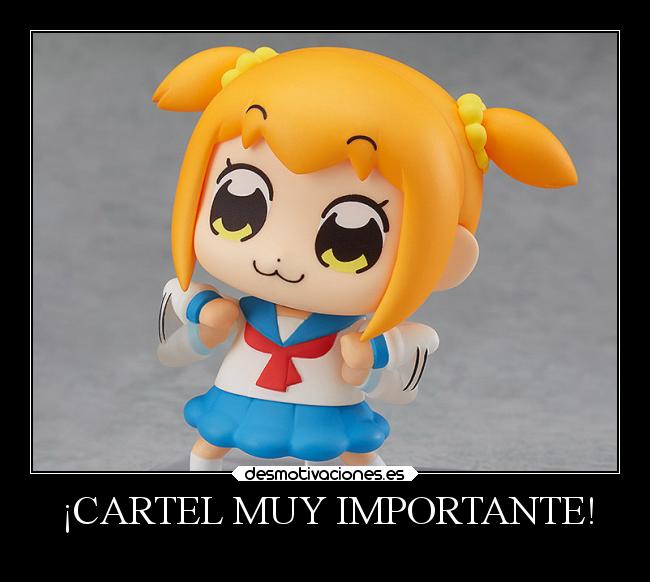 ¡CARTEL MUY IMPORTANTE! - 