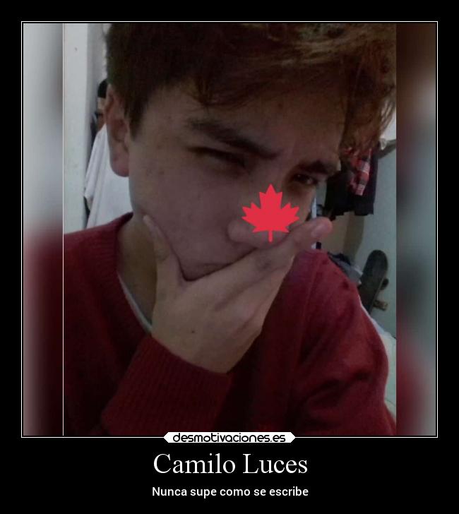 Camilo Luces - Nunca supe como se escribe
