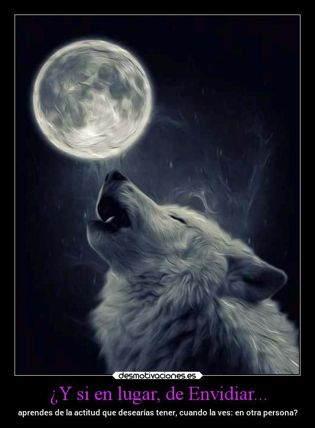 ¿Y si en lugar, de Envidiar... - 