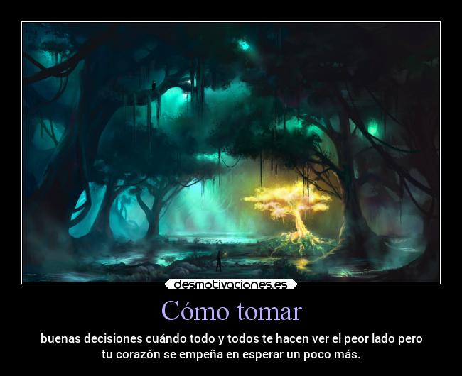 carteles corazon confusion decisiones desmotivaciones