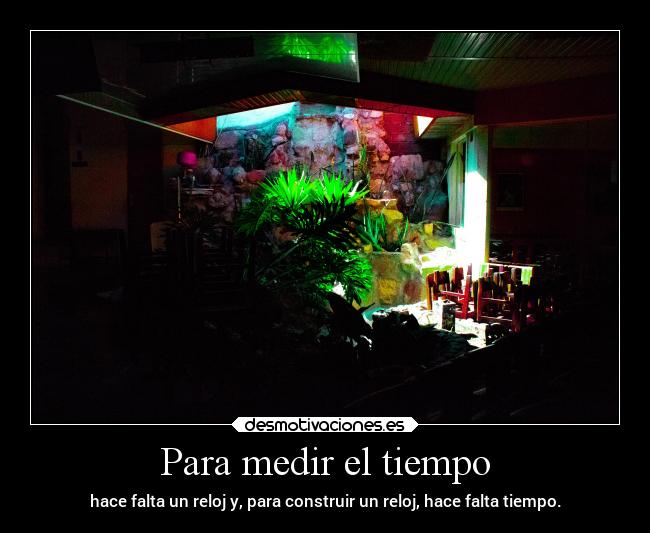 Para medir el tiempo -