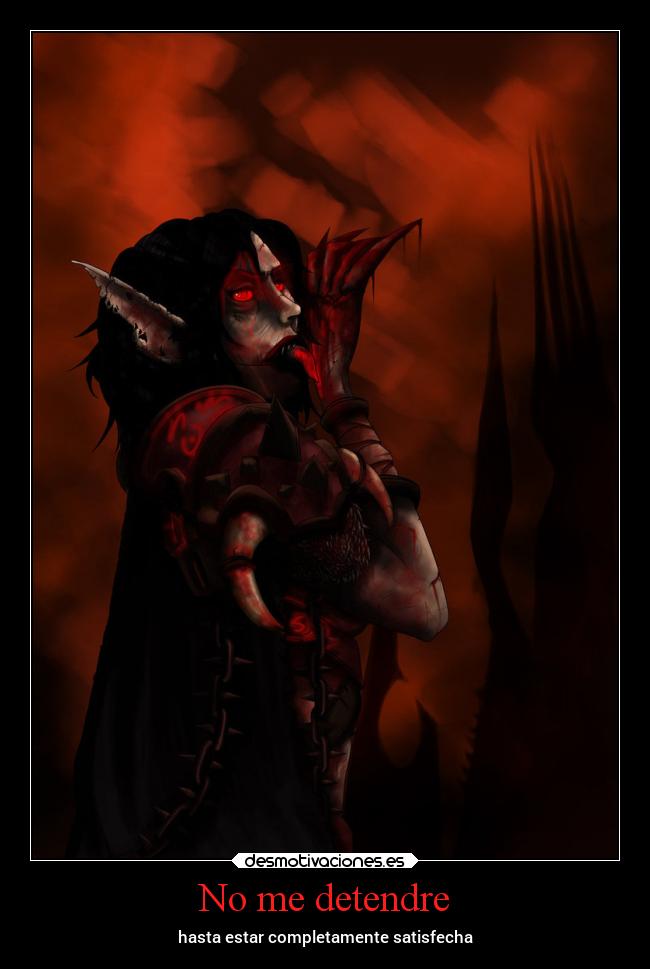 No me detendre - hasta estar completamente satisfecha
