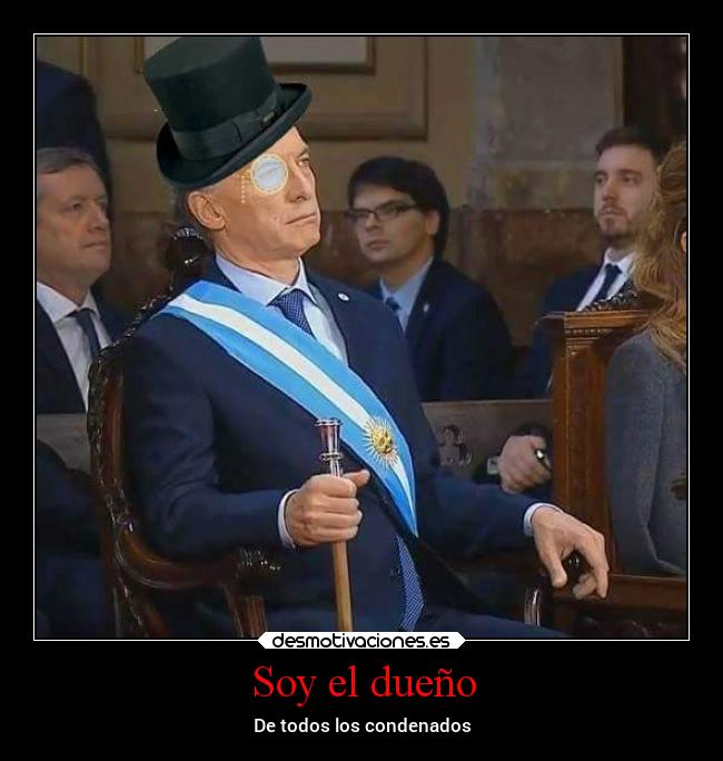 Soy el dueño - De todos los condenados