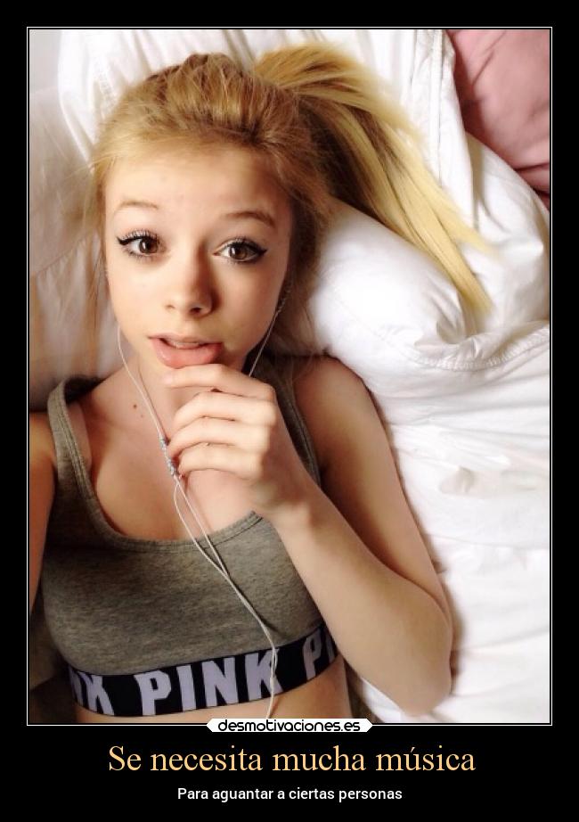 Se necesita mucha música - Para aguantar a ciertas personas