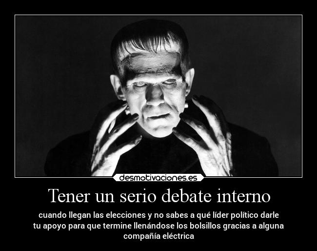 Tener un serio debate interno - 