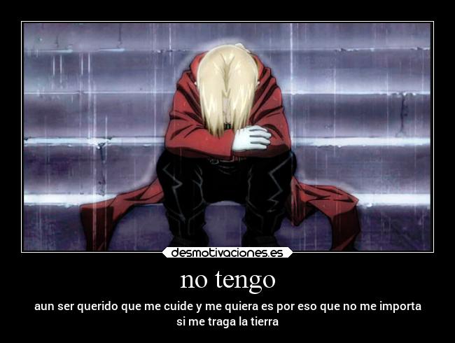 no tengo -