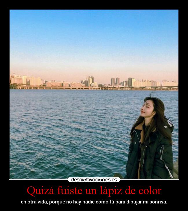 Quizá fuiste un lápiz de color - 