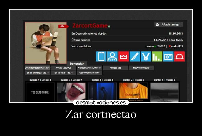 Zar cortnectao -